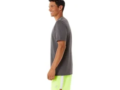 Clearance ASICS MEN GRAPHIC SHORT SLEEVE WCH Dark Grey Heather