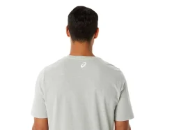 Cheap ASICS MEN GRAPHIC SHORT SLEEVE WCH Light Grey Heather