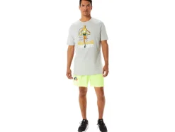 Cheap ASICS MEN GRAPHIC SHORT SLEEVE WCH Light Grey Heather