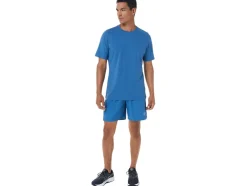 Discount ASICS MEN 7IN 2 IN 1 SHORT Azure/Carrier Grey