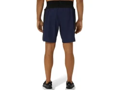 New ASICS MEN 9IN MIXER SHORT Peacoat Digital Japonism/P. Black