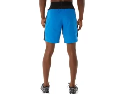 New ASICS MEN 9IN MIXER SHORT Lake Drive/Performance Black