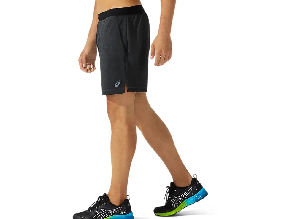 Sale ASICS MEN 7IN KNIT TRAINING SHORT Dark Grey Heather