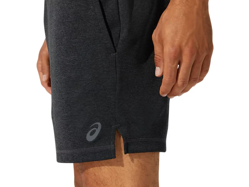 Sale ASICS MEN 7IN KNIT TRAINING SHORT Dark Grey Heather