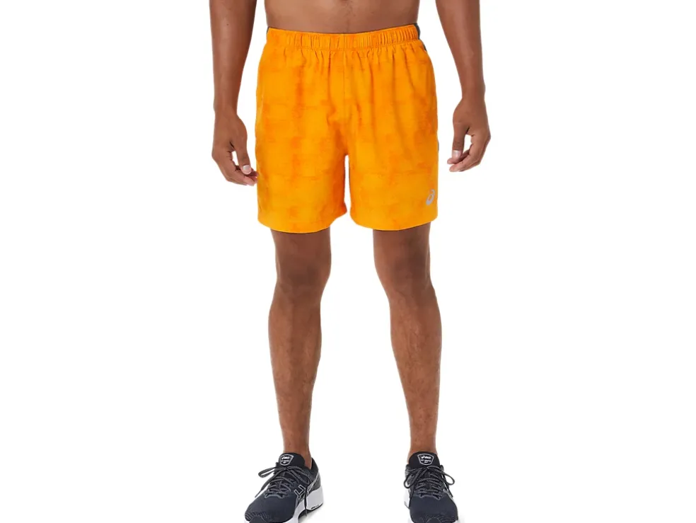 New ASICS MEN 5IN PR LYTE SHORT Tie Dye Amber