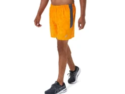 New ASICS MEN 5IN PR LYTE SHORT Tie Dye Amber