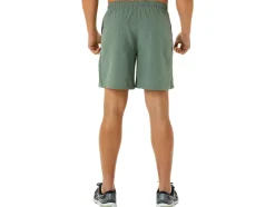 Fashion ASICS MEN 7IN PR LYTE SHORT Lichen Green Print/French Blue