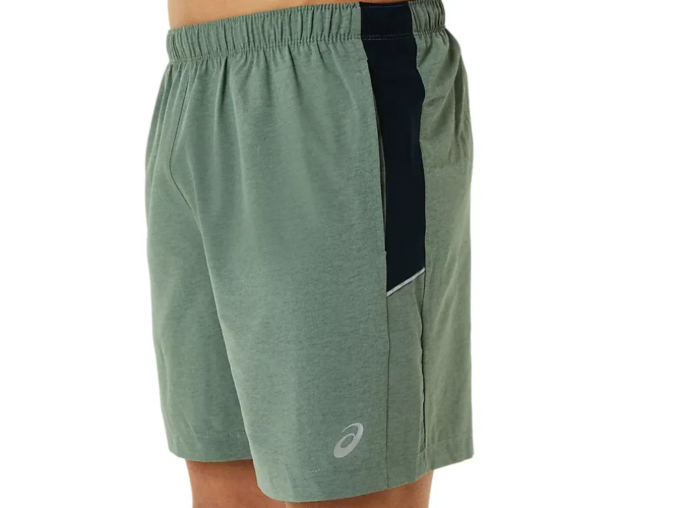 Fashion ASICS MEN 7IN PR LYTE SHORT Lichen Green Print/French Blue
