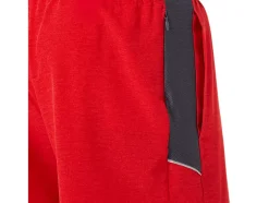 Hot ASICS MEN 5IN PR LYTE SHORT Electric Red Heather/Carrier Grey