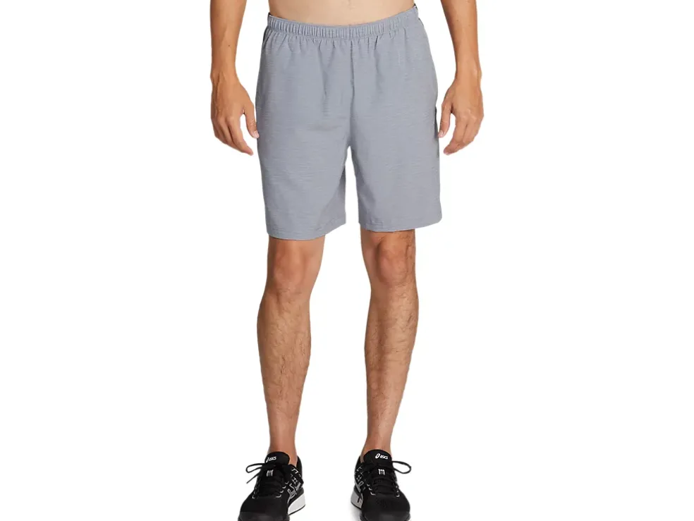 Best Sale ASICS MEN 7IN PR LYTE SHORT Sheet Rock Spacedye Print/Carrier Grey