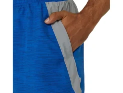 Online ASICS MEN 5IN PR LYTE SHORT 2.0 Tuna Blue Print/Sheet Rock