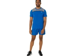 Online ASICS MEN 5IN PR LYTE SHORT 2.0 Tuna Blue Print/Sheet Rock