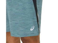 Shop ASICS MEN 7IN PR LYTE SHORT 2.0 Foggy Teal Digital Japonism/P. Black
