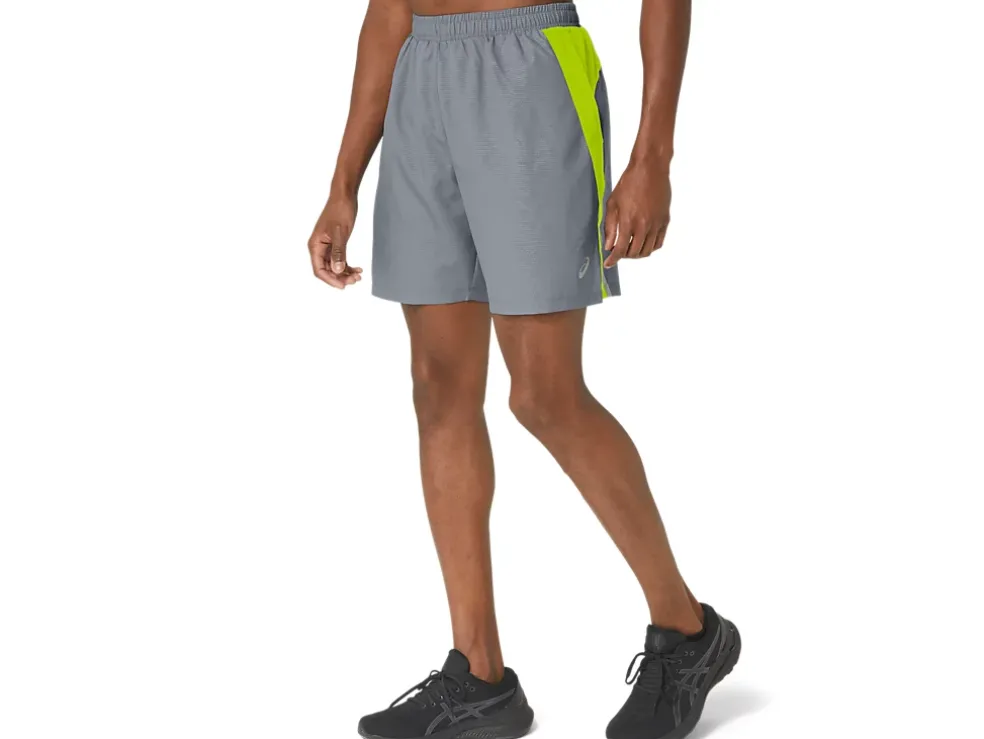 Outlet ASICS MEN 7IN PR LYTE SHORT 2.0 Sheet Rock/Lime Zest