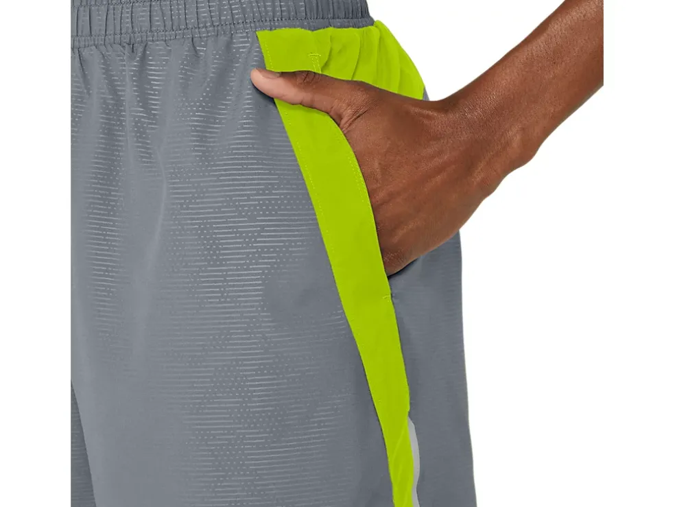 Outlet ASICS MEN 7IN PR LYTE SHORT 2.0 Sheet Rock/Lime Zest