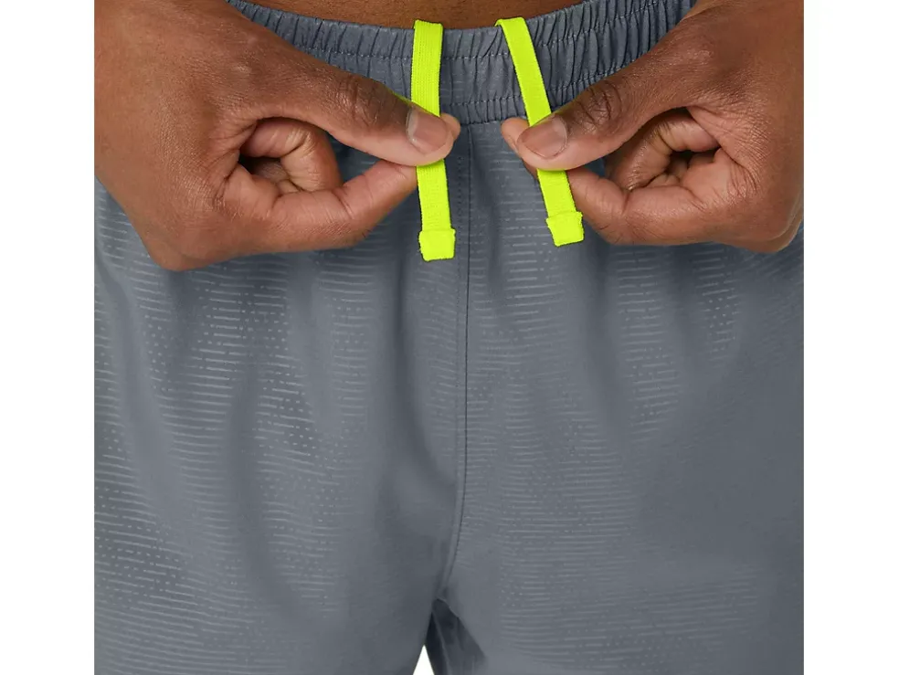 Outlet ASICS MEN 7IN PR LYTE SHORT 2.0 Sheet Rock/Lime Zest