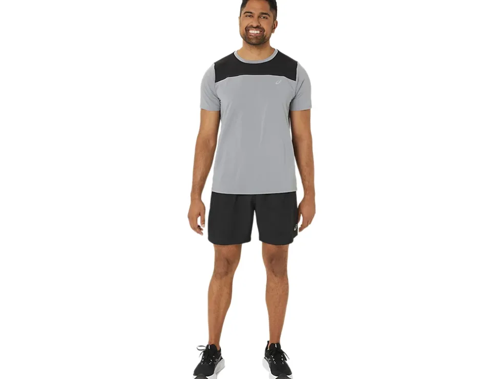 Clearance ASICS MEN 7IN PR LYTE SHORT 2.0 Performance Black/Sheet Rock