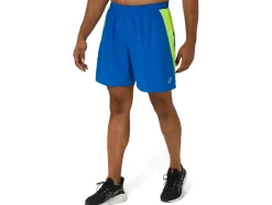 Fashion ASICS MEN 7IN PR LYTE SHORT 2.0 Tuna Blue/Safety Yellow
