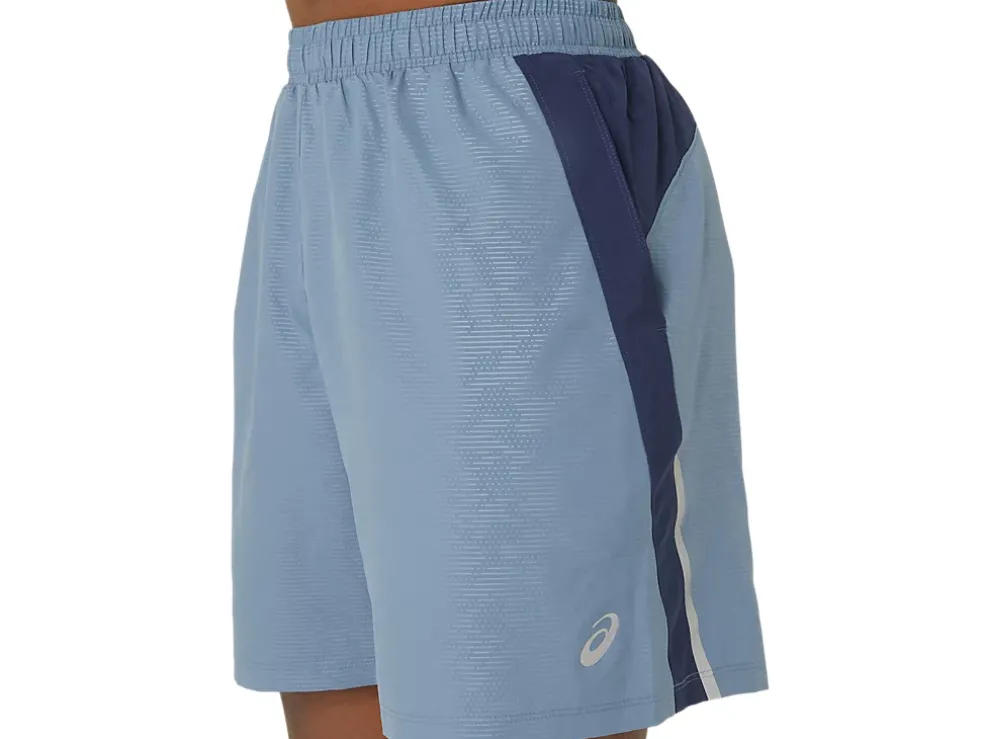Fashion ASICS MEN 7IN PR LYTE SHORT 2.0 Steel Blue Nagashi Tech