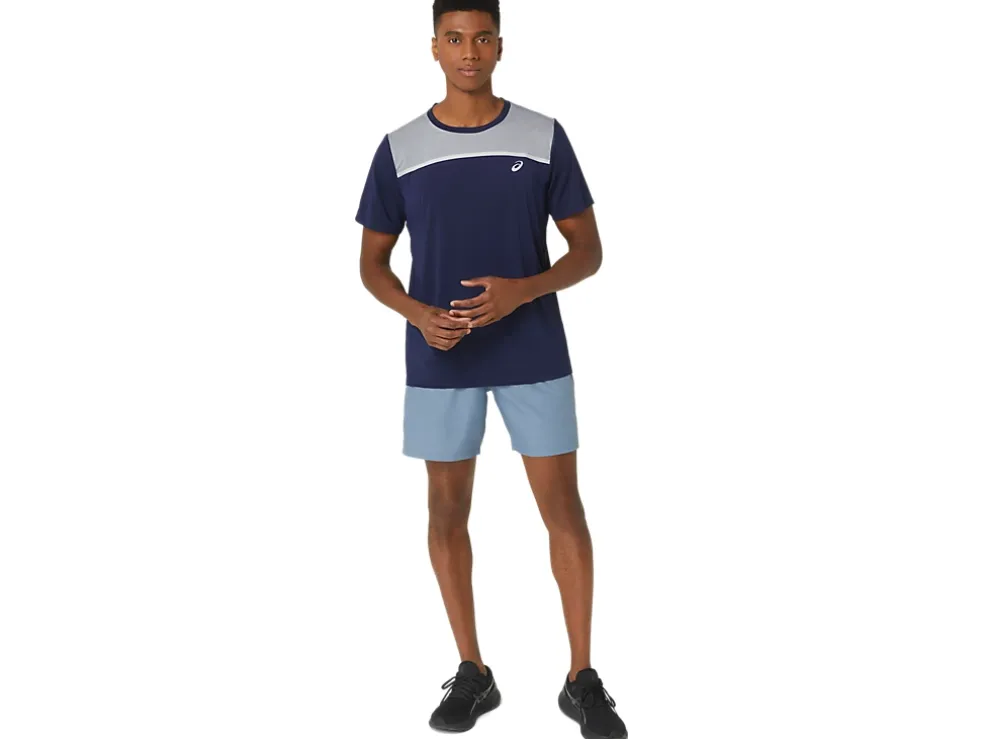 Fashion ASICS MEN 7IN PR LYTE SHORT 2.0 Steel Blue Nagashi Tech