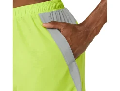 Sale ASICS MEN 5IN PR LYTE SHORT 2.0 Lime Zest Nagashi Tech