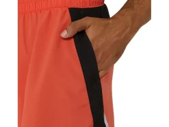 Clearance ASICS MEN 5IN PR LYTE SHORT 2.0 Red Snapper/Performance Black