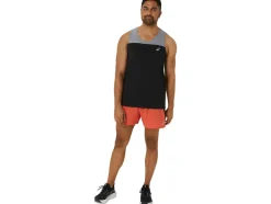 Clearance ASICS MEN 5IN PR LYTE SHORT 2.0 Red Snapper/Performance Black