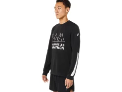 Sale ASICS MEN LAM CREW Performance Black