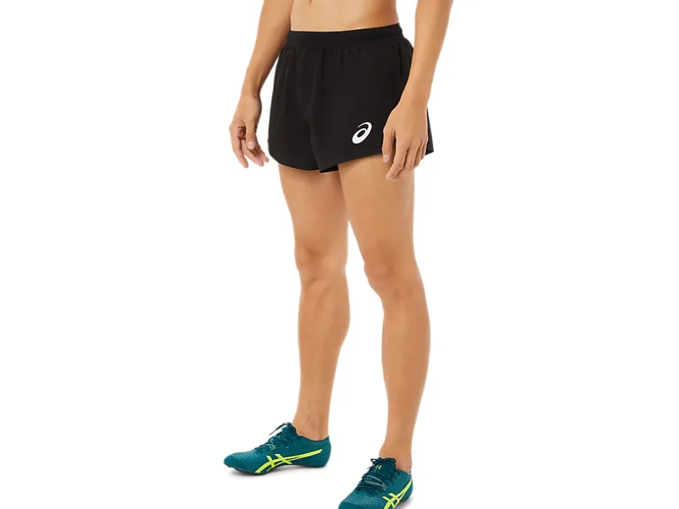Cheap ASICS MEN LIGHT MESH WOVEN SHORT Performance Black