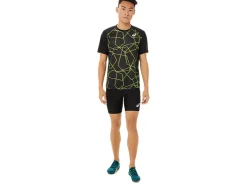 Cheap ASICS MEN LIGHT SHORT SLEEVE TOP Performance Black