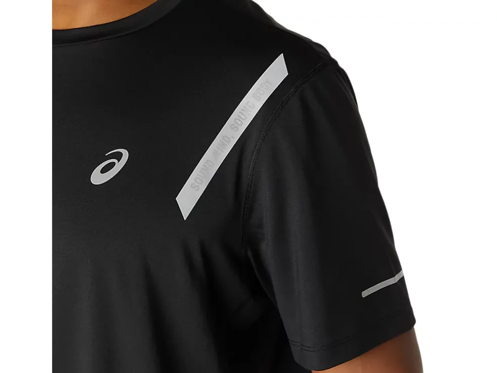 Best ASICS MEN LITE-SHOW SHORT SLEEVE TOP Performance Black