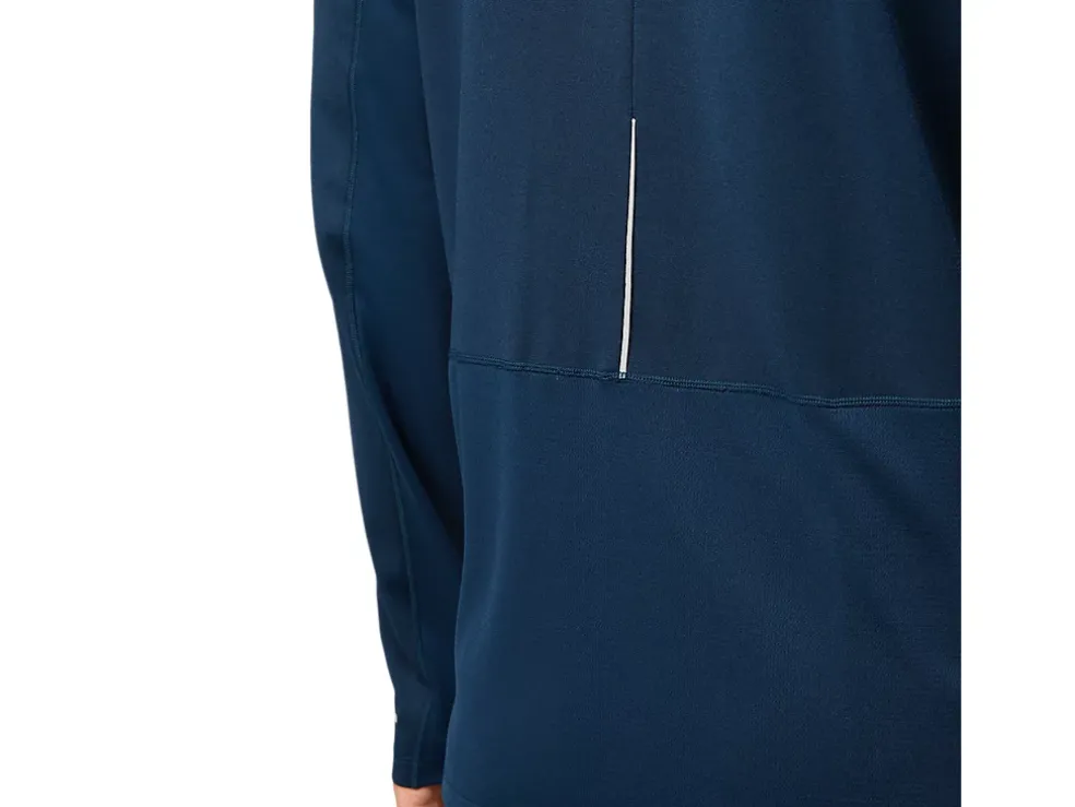 Outlet ASICS MEN LITE-SHOW WINTER 1/2 ZIP TOP French Blue