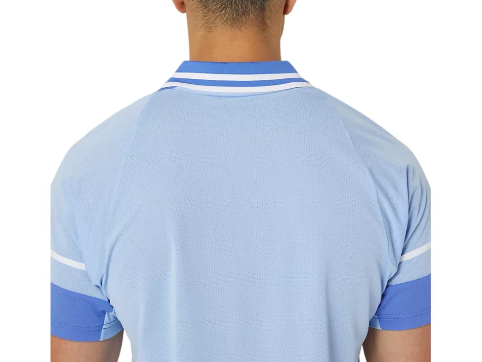 Best ASICS MEN MATCH ACTIBREEZE POLO-SHIRT Sapphire