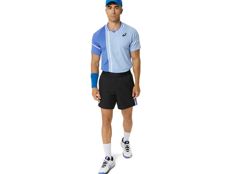 Outlet ASICS MEN MATCH ACTIBREEZE SHORT SLEEVE TOP Sapphire