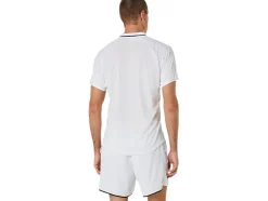 Shop ASICS MEN MATCH POLO-SHIRT Brilliant White