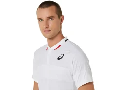 Shop ASICS MEN MATCH POLO-SHIRT Brilliant White