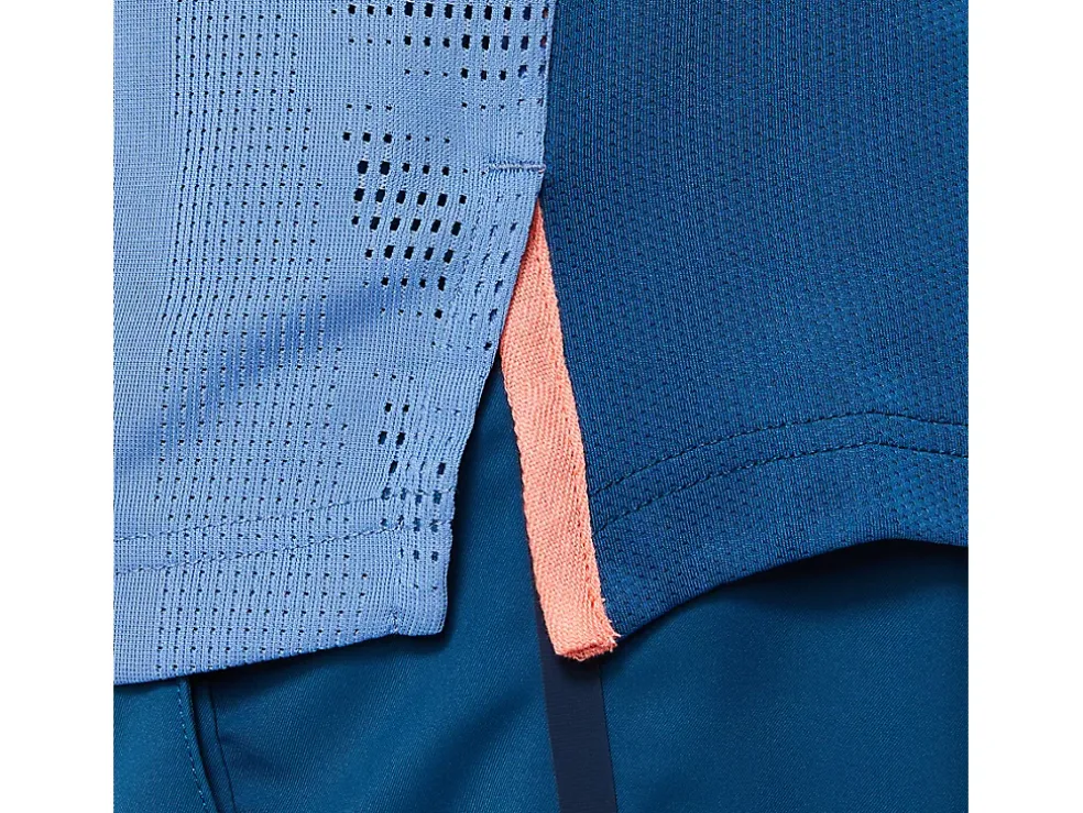 Hot ASICS MEN MATCH POLO-SHIRT Light Indigo