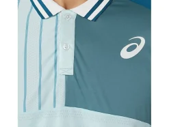New ASICS MEN MATCH POLO-SHIRT Aquamarine