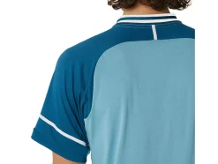 New ASICS MEN MATCH POLO-SHIRT Aquamarine
