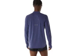 Flash Sale ASICS MEN METARUN 1/2 ZIP LONG SLEEVE TOP Indigo Blue