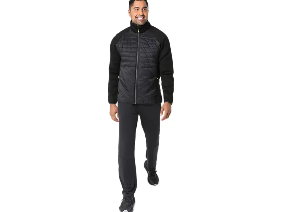 Best Sale ASICS MEN MIXER JACKET 2.0 Performance Black/Safety Yellow