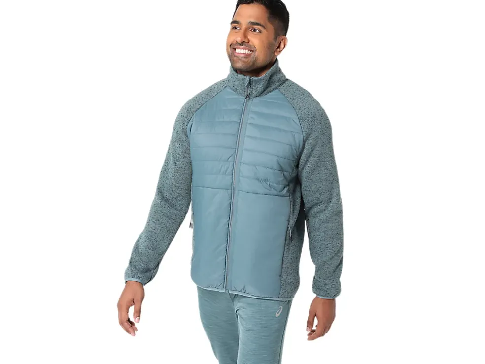 Best Sale ASICS MEN MIXER JACKET 2.0 Foggy Teal