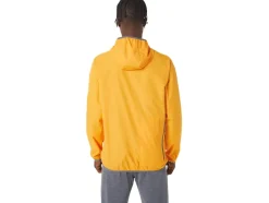 Sale ASICS MEN PACKABLE JACKET Amber/Metropolis
