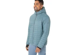 Hot ASICS MEN PERFORMANCE INSULATED JACKET 2.0 Foggy Teal