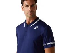 Cheap ASICS MEN POLO SHIRT Peacoat