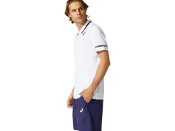 Cheap ASICS MEN POLO SHIRT Brilliant White