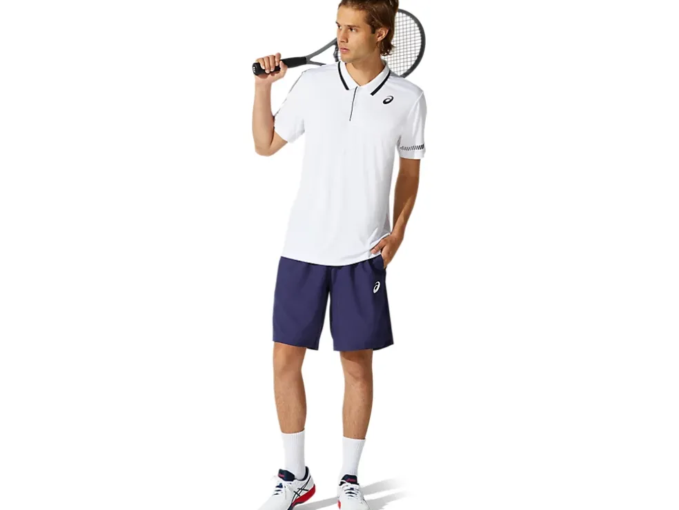 Cheap ASICS MEN POLO SHIRT Brilliant White