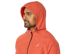 Sale ASICS MEN PR LYTE PACKABLE JACKET Red Snapper Digital Japonism/Dark Auburn