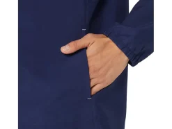 New ASICS MEN PR LYTE PACKABLE JACKET Peacoat