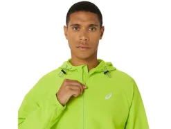 Cheap ASICS MEN PR LYTE PACKABLE JACKET Lime Zest